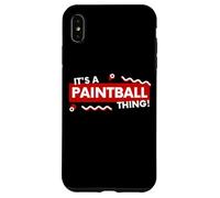 Custodia per iPhone XS Max It's a Paintball Thing Grandson Paintballing Tactical Gear