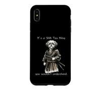 Custodia per iPhone XS Max It's A Shih Tzu Thing Funny Samurai Dog Humor