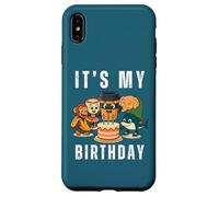Custodia per iPhone XS Max It's My Birthday Compilation Italiano Brainrot Meme Bambini Ragazzi