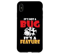 Custodia per iPhone XS Max Its not a bug its a feature programmatore