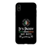 Custodia per iPhone XS Max It's Paddy Not Patty Ye Feckin Eejit - St. Patricks Day 2021