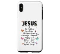 Custodia per iPhone XS Max Jesus is The Messiah Mighty God Beautiful Savior Lamb of God