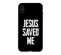 Custodia per iPhone XS Max Jesus Saved Me