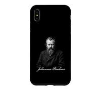 Custodia per iPhone XS Max Johannes Brahms Compositore Classico Musica Ritratto