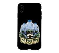 Custodia per iPhone XS Max JUG SPROUT CREW Semina Invernale Germogli Giardino