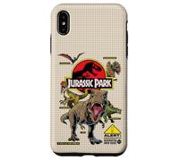 Custodia per iPhone XS Max Jurassic Park Dinosaur Breach