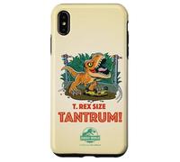 Custodia per iPhone XS Max Jurassic World T.Rex Size Tantrum