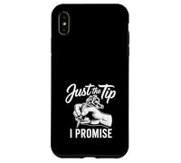 Custodia per iPhone XS Max Just the Tip I Promise - Inchiostro divertente per tatuatori