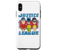 Custodia per iPhone XS Max Justice League Faces of Justice