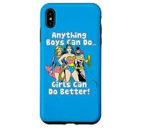 Custodia per iPhone XS Max Justice League Girls Can Do It Better