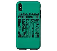 Custodia per iPhone XS Max Justice League Protecting The Earth