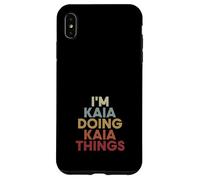 Custodia per iPhone XS Max Kaia Name Kaia Personalized Name First Given