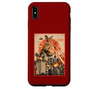 Custodia per iPhone XS Max Kaiju Easter Bunny Tokyo Funny Egg Hunt Japanese Vibe