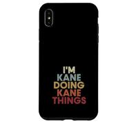 Custodia per iPhone XS Max Kane Name Kane Personalized Name First Given
