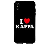 Custodia per iPhone XS Max Kappas - Ventaglio divertente e carino giapponese Yokai con mostri