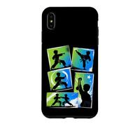 Custodia per iPhone XS Max Karate Arti Marziali Campione Nero Cintura Kid