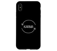 Custodia per iPhone XS Max Karma What goes around comes around funny karma