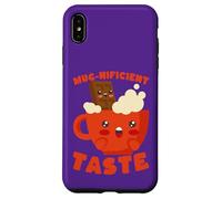 Custodia per iPhone XS Max Kawaii Hot Cocoa Mug-nificent Gusto Cioccolato