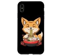 Custodia per iPhone XS Max Kawaii Neko Otaku Ramen Fox Anime Ramen