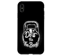 Custodia per iPhone XS Max Kettlebell Do It for the Booty Gym Training