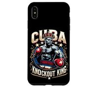 Custodia per iPhone XS Max King Cuba Crown Knockout di boxe cubano