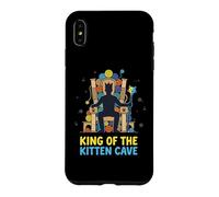 Custodia per iPhone XS Max King Of The Kitten Cave Cat Dad
