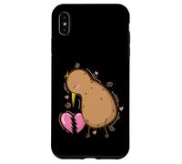 Custodia per iPhone XS Max Kiwi Bird è un kiwi malato d'amore
