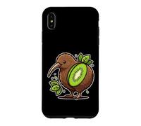 Custodia per iPhone XS Max Kiwi Bird Fruit Nuova Zelanda Animal Love