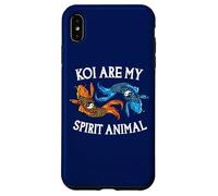 Custodia per iPhone XS Max Koi Are My Spirit Animal Divertente Amante delle Koi