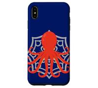 Custodia per iPhone XS Max Kraken Sea Creature Subacquee Oceano Gigante Calamaro Polpo