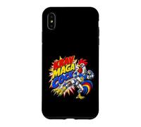 Custodia per iPhone XS Max Krav Maga Cazzo Robot Arti Marziali Fighter Gallo