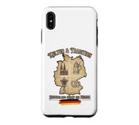 Custodia per iPhone XS Max Kultur E Tradizione Deutschland Mappa Icona Tedesco Viaggio