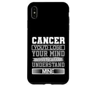 Custodia per iPhone XS Max L"umorismo di compleanno perde la mente per capire il mio Cancro Compleanno
