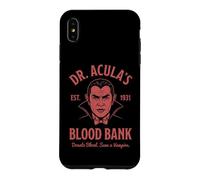 Custodia per iPhone XS Max La Banca del Sangue del Dr. Acula - Dracula Spooky Vampire Halloween