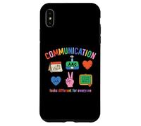 Custodia per iPhone XS Max La comunicazione sembra diversa per tutti AAC