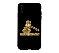 Custodia per iPhone XS Max La fede è il mio verdetto finale Christian Gavel