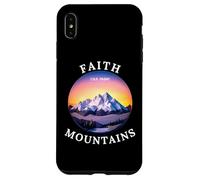 Custodia per iPhone XS Max La fede può spostare il cristianesimo delle montagne