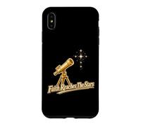Custodia per iPhone XS Max La fede raggiunge il telescopio stellare osservando le stelle