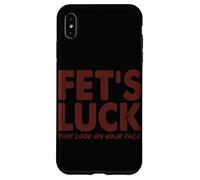 Custodia per iPhone XS Max La fortuna di Fet che ti guarda in faccia