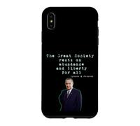Custodia per iPhone XS Max La Grande Società poggia sull'abbondanza e sulla libertà per tutti i LBJ