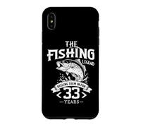 Custodia per iPhone XS Max La leggenda della pesca li avvolge per 33 anni di compleanno