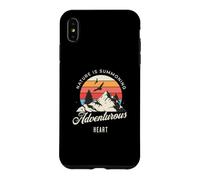 Custodia per iPhone XS Max La natura sta evocando un cuore avventuroso