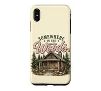 Custodia per iPhone XS Max La vita è migliore nella baita - Decorazione rustica