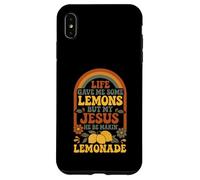 Custodia per iPhone XS Max La vita mi ha dato dei limoni, ma il mio Gesù fa la limonata