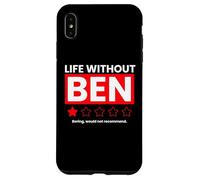 Custodia per iPhone XS Max La vita senza Ben noioso non consiglierebbe una recensione divertente