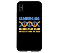 Custodia per iPhone XS Max Lab Tech Tecnico di sequenziamento del DNA Biologia molecolare