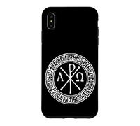 Custodia per iPhone XS Max Labarum antico simbolo cristiano Rho Chi
