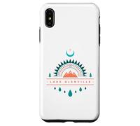 Custodia per iPhone XS Max LAGO GLENVILLE chiaro di luna arcobaleno