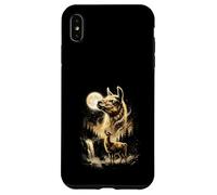 Custodia per iPhone XS Max Lama Ululando Alla Luna Meme