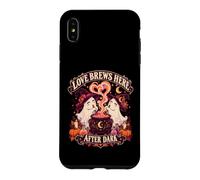 Custodia per iPhone XS Max L'Amore Ribolle Dopo Mezzanotte Lesbiche Halloween